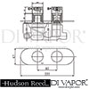 Hudson Reed Indus Shower Valve Dimensions