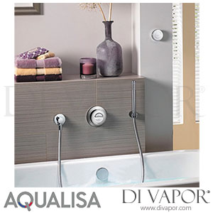 Aqualisa RSD.A1.BTX.DVHS.14 Rise Digital Bath with Overflow Filler and Hand Shower HP Spare Parts