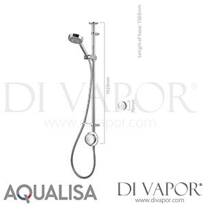 Aqualisa RSD.A1.EV.DV.14 Rise Smart Exposed w/ Adjustable Head & Wireless Remote Shower Spare Parts