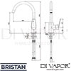 Bristan RSP EFSNK C Mixer Spare Diagram