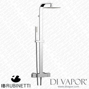 IB Rubinetti RU800CC Shower Column Spare Parts