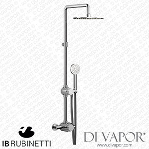 IB Rubinetti RX800CC Shower Column Spare Parts