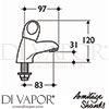 Armitage Shanks S7017AA Spare Diagram