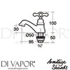 Armitage Shanks S7038AA GEN1 Spare Diagram