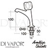 Armitage Shanks S7115AA GEN1 Spare Diagram