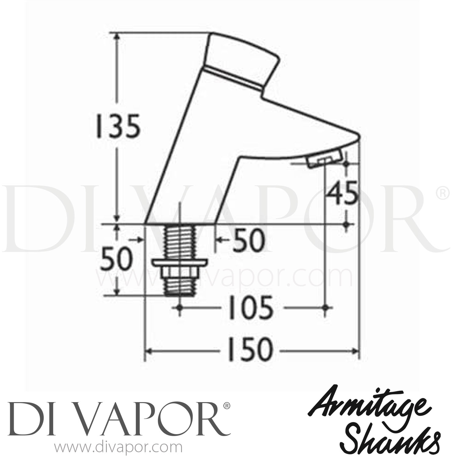 Armitage Shanks Avon Self Closing Basin Taps Spare Parts S7239aa Gen1