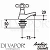 Armitage Shanks S7285AA GEN1 Spare Diagram