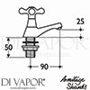 Armitage Shanks S7287AA GEN1 Spare Diagram