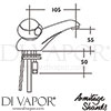 Armitage Shanks S7302AA GEN1 Spare Diagram