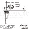 Armitage Shanks S7355AA GEN1 Spare Diagram