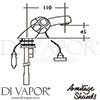 Armitage Shanks S7366AA Spare Diagram