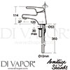 Armitage Shanks S7373AA Spare Diagram