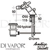 Armitage Shanks S7530AA GEN1 Mixer Spare Diagram