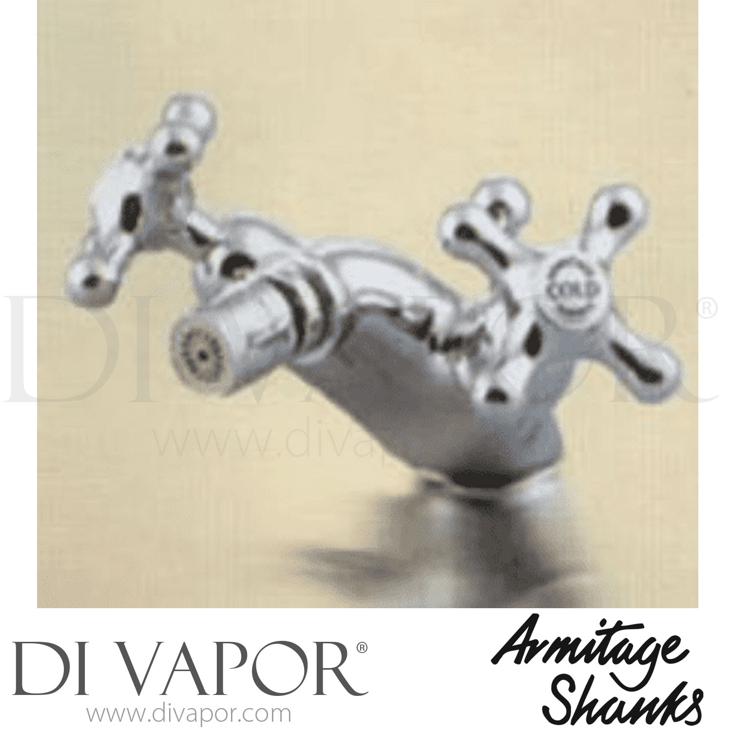 Armitage Shanks Millenia STD Dual Control Bidet Mixer With Pop Up Waste   Armitage Shanks S7530AA GEN1 Mixer Spare Parts 