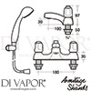 Armitage Shanks S7659AA GEN1 Mixer Spare Diagram