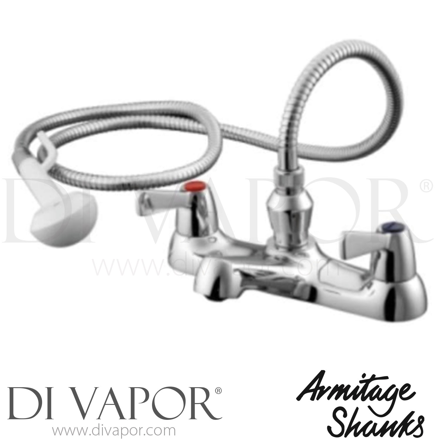 Armitage Shanks Alterna Quadrant Dual Control Quarter Turn Bath Shower   Armitage Shanks S7770AA GEN1 Mixer Spare Parts 