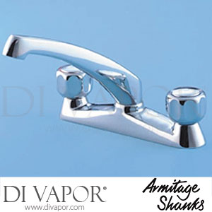 Armitage Shanks Fairline Dual Control 2 Taphole Standard Sink Mixer Kitchen Tap Spare Parts S7915AA GEN1