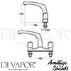 Armitage Shanks S7927AA GEN1 Mixer Spare Diagram