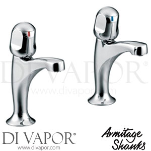 Armitage Shanks Sandringham STD Pair Standard High Neck Sink Tap Spare Parts S7929AA GEN1