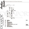 Armitage Shanks S7934AA GEN1 Mixer Spare Tech Diagram