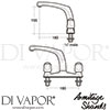 Armitage Shanks S7935AA GEN1 Mixer Spare Diagram