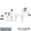 Bristan SAI 3HBAS C GEN1 Mixer Spare Diagram