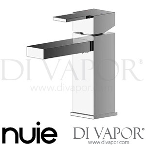 Nuie SAN315 Sanford Chrome Mini Mono Basin Mixer with Push Button Waste Spare Parts