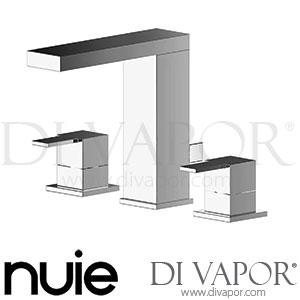 Nuie SAN337 Sanford Chrome 3TH Basin Mixer with Pop-up Waste Spare Parts