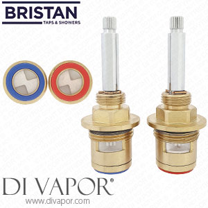 Bristan SB019RBCPM 1/4 Turn 3/4 Pair Cartridges - Chrome