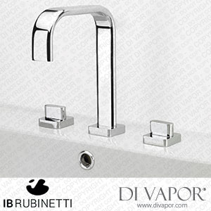 IB Rubinetti SB250ON Superbox Wall Mounted Bath Filler Complete with Shower Kit Spare Parts