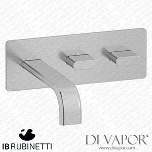 IB Rubinetti SB306SS Superbox Wall Mounted Widespread Tap Tap Spare Parts