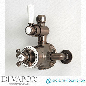 Big Bathroom Shop SB3112OR Milano Elizabeth - Traditional Twin Exposed Thermostatic Shower Valve - Oil Rubbed Bronze Spare Parts