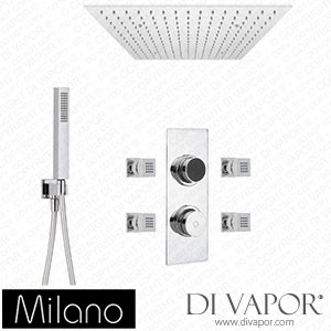 Milano SBDIG1306 Vis Chrome Thermostatic Digital Shower (3 Outlet) Spare Parts