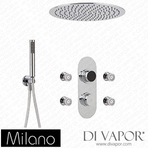 Milano SBDIG1307 Vis Chrome Thermostatic Digital Shower (3 Outlet) Spare Parts