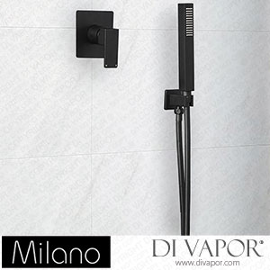 Milano SBMAN1105BL Preto Black Shower (1 Outlet) Spare Parts