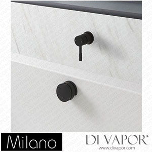 Milano SBMAN1208B Nero Modern One Outlet Valve with Bath Filler Black Spare Parts