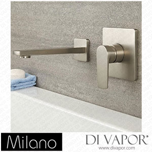 Milano SBMAN1607N Hunston Modern Basin or Bath Mixer Tap Brushed Nickel Spare Parts