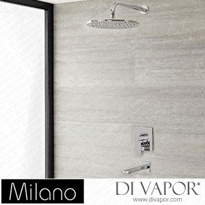 Milano SBMAND1604C Hunston Chrome Shower with Diverter (2 Outlet) Spare Parts