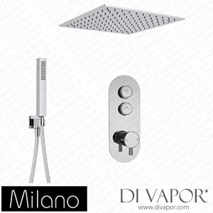 Milano SBPUS1204 Orta Chrome Thermostatic Shower (2 Outlet) Spare Parts