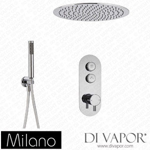 Milano SBPUS1205 Orta Chrome Thermostatic Shower (2 Outlet) Spare Parts