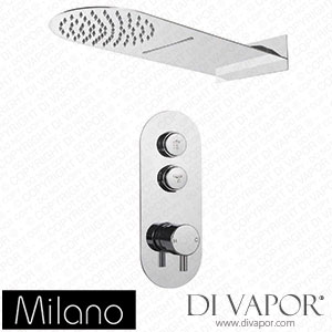 Milano SBPUS1207 Orta Chrome Thermostatic Shower (2 Outlet) Spare Parts