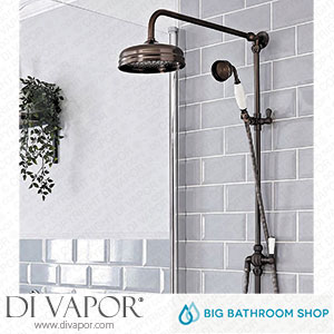 Big Bathroom Shop SBRR002OR Milano Elizabeth - Traditional Grand Rigid Riser with Hand Shower - Oil Rubbed Bronze Spare Parts