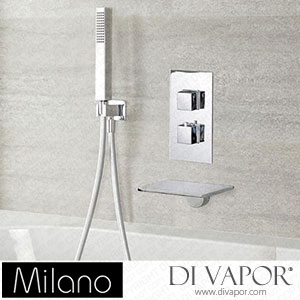 Milano SBSH001C-SB1102CH-ML Blade Chrome Thermostatic Shower (2 Outlet) Spare Parts