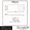 Milano Spare Parts Diagram