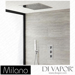 Milano SBTR1103 Arvo Chrome Thermostatic Shower (2 Outlet) Spare Parts