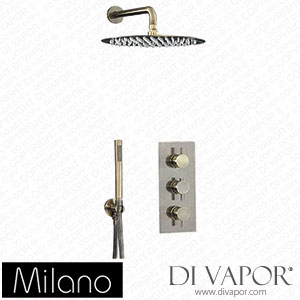 Milano SBTR1205ABN Monet Thermostatic Shower (2 Outlet) Spare Parts