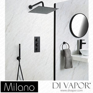 Milano SBTR1206B Nero Black Thermostatic Shower (2 Outlet) Spare Parts