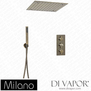 Milano SBTR1207ABN Monet Thermostatic Shower (2 Outlet) Spare Parts