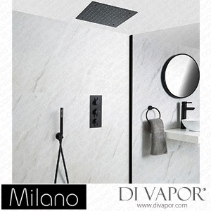 Milano SBTR1207B Nero Black Thermostatic Shower (2 Outlet) Spare Parts