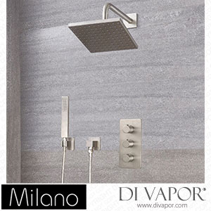 Milano SBTR1609N Hunston Brushed Nickel Thermostatic Shower (2 Outlet) Spare Parts